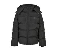 Winterjacke URBAN CLASSICS "Urban Classics Herren Boys Hooded Puffer Jacket", Jungen, Gr. 158/164, schwarz, 100% Polyester, unifarben, normal, ohne Ausschnitt, Jacken Winterjacke (11145324-158) schwar
