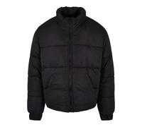 Winterjacke URBAN CLASSICS "Urban Classics Herren Cropped Down Jacket", Herren, Gr. XXL, schwarz, 100% Polyester, unifarben, normal, Rundhals, Jacken Winterjacke (41184711-XXL) schwarz