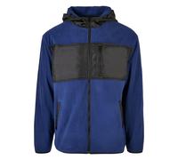 Urban Classics Herren Hooded Micro Fleece Jacket M spaceblue