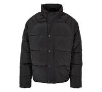 Urban Classics Raglan Puffer Jacket in Gr. L in Schwarz