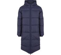 Winterjacke URBAN CLASSICS "Urban Classics Mens Long Puffer Coat", Herren, Gr. XXL, blau (navy), 100% Polyester, unifarben, normal, ohne Ausschnitt, Jacken Winterjacke (41628764-XXL) navy