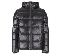 Urban Classics Herren Tb7014-recycled Zip Neck Puffer Jacket Winterjacken, Schwarz, 4XL EU