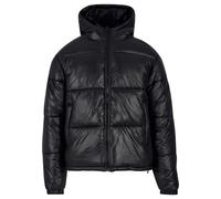 Urban Classics Herren Winterjacke Tb7585 Shiny Puffer – glänzend, warm, Reißverschluss, Kapuze, S–5XL