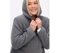 Wintermantel SHEEGO, Damen, Gr. 50, anthrazit, meliert, 90% Polyester, 10% Wolle, Mäntel Wintermantel (38547108-50) anthrazit, meliert