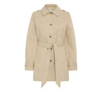Wintermantel B.YOUNG "Jacke BYAMONA", Damen, Gr. 38, beige (humus), Obermaterial: 100% Polyester PES., Mäntel Wintermantel (15560957-38) humus