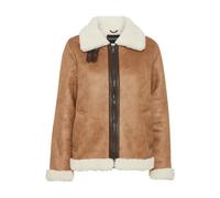 Wintermantel B.YOUNG "Jacke BYASANNE", Damen, Gr. 38, beige (toasted coconut), Obermaterial: 100% Polyester PES., Mäntel Wintermantel (96943649-38) toasted coconut