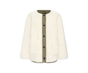 Wintermantel B.YOUNG "Jacke BYCOTTY", Damen, Gr. 38, beige (birch mix), Obermaterial: 100% Polyester PES., Mäntel Wintermantel (24469516-38) birch mix