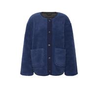 Wintermantel B.YOUNG "Jacke BYCOTTY", Damen, Gr. 38, blau (schwarz denim mix), Obermaterial: 100% Polyester PES., Mäntel Wintermantel (12285250-38) schwarz denim mix