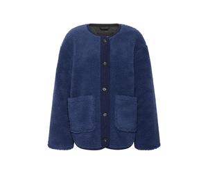 Wintermantel B.YOUNG "Jacke BYCOTTY", Damen, Gr. 38, blau (schwarz denim mix), Obermaterial: 100% Polyester PES., Mäntel Wintermantel (12285250-38) schwarz denim mix