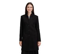 Wintermantel BETTY & CO "Damen mit Knöpfen", Damen, Gr. 40, schwarz, Obermaterial: 66% Polyester, 32% Viskose, 2% Elasthan; Futter: 100% Polyester, tailliert normal, Mäntel Wintermantel (84628546-40)