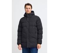 Wintermantel BLEND "BHOuterwear", Herren, Gr. L, schwarz, 100% Polyester, unifarben, Basic, regular fit normal, normaler offener Saum, Mäntel Wintermantel, Wärmender Basic Steppmantel mit Taschen (570