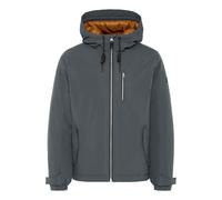 Wintermantel BLEND "BHLetox", Herren, Gr. XXL, iron gate, 100% Polyester, unifarben, normal normal, ohne Ausschnitt, Mäntel, Wärmender Basic Wintermantel mit Taschen (92189129-XXL) iron gate