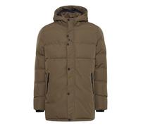 Wintermantel BLEND "BHOuterwear", Herren, Gr. S, turkish coffee, 100% Polyester, unifarben, Basic, regular fit normal, Mäntel Wintermantel, Wärmender Basic Steppmantel mit Taschen (38513151-S) turkish