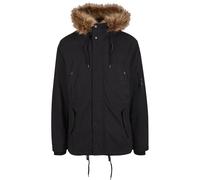 Parka BRANDIT "Brandit Brandit Men Fish Tail Parka", Herren, Gr. M, schwarz, 100% Baumwolle, unifarben, normal, ohne Ausschnitt, Jacken Parka (90378129-M) schwarz