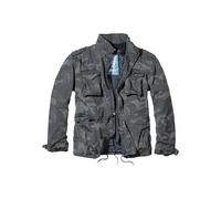 Wintermantel BRANDIT "Brandit Herren M-65 Giant Jacket", Herren, Gr. 3XL, schwarzcamo, 100% Baumwolle, Mäntel Wintermantel (38556913-XXXL) schwarzcamo