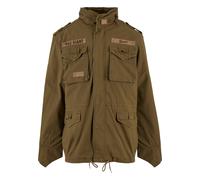 Wintermantel BRANDIT "Brandit Herren M-65 Giant Jacket", Herren, Gr. 6XL, olive, 100% Baumwolle, Mäntel Wintermantel (69033645-6XL) olive