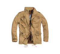Wintermantel BRANDIT "Brandit Herren M-65 Giant Jacket", Herren, Gr. XL, camel, 100% Baumwolle, Mäntel Wintermantel (68174437-XL) camel
