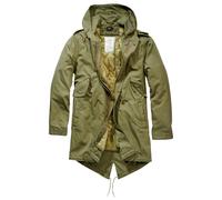 Wintermantel BRANDIT "Brandit Herren M51 US Parka", Herren, Gr. 4XL, olive, 73% Baumwolle, 27% Polyamid, Mäntel Wintermantel (22425063-4XL) olive