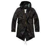 Wintermantel BRANDIT "Brandit Herren M51 US Parka", Herren, Gr. L, schwarz, 73% Baumwolle, 27% Polyamid, Mäntel Wintermantel (41588848-L) schwarz
