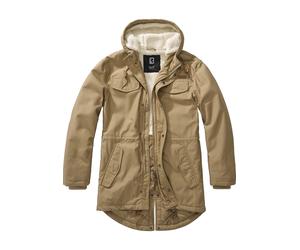 Wintermantel BRANDIT "Brandit Herren Marsh Lake Parka", Herren, Gr. XL, beige (camel), 80% Polyester, 20% Baumwolle, Mäntel Wintermantel (49031158-XL) camel