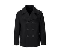 Wintermantel BRANDIT "Brandit Herren Pea Coat", Herren, Gr. 3XL, schwarz, 50% Wolle, 50% Polyester, Mäntel Wintermantel (86798034-XXXL) schwarz