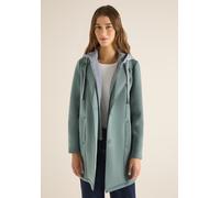 Wintermantel CECIL, Damen, Gr. XXL (46), grün (kelp grün), Stoff, Obermaterial 1: 93% Polyester, 7% Elasthan. Futter: 100% Polyester. Obermaterial 2: 82% Baumwolle, 18% Polyester, unifarben, comfort f