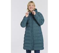 Wintermantel CMP "WOMAN COAT FIX HOOD", Damen, Gr. 34, grün (trek grün), Obermaterial: 100% Polyester. Futter: 100% Polyester. Wattierung: 100% Polyester, Mäntel Wintermantel, wärmend, winddicht, wass