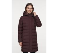 Wintermantel CMP "WOMAN COAT FIX HOOD", Damen, Gr. 40, schwarz berry, Obermaterial: 100% Polyester. Futter: 100% Polyester. Wattierung: 100% Polyester, Mäntel Wintermantel, wärmend, winddicht, wassera