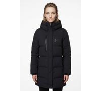 Wintermantel HELLY HANSEN "W ADORE PUFFY PARKA", Damen, Gr. S, schwarz, Obermaterial: 100% Polyamid. Futter: 100% Polyamid. Wattierung: 100% Polyester, Mäntel Wintermantel, mit faltbaren Reflektoren,