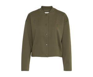 Wintermantel ICHI "Jacke IXKATE", Damen, Gr. M, grün (kalamata), Obermaterial: 74% Polyester Pol. recyc.. 22% Viskose CV. 4% Elasthan EL., Mäntel Wintermantel (69380915-M) kalamata