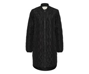 Wintermantel KAFFE "Damen Jacke KAshalli", Damen, Gr. 44, schwarz (schwarz deep), Obermaterial: 100% Polyester PES., Mäntel Wintermantel (60667160-44) schwarz deep