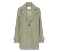 Wintermantel KAFFE "Jacke KAanni", Damen, Gr. 42, grün (vetiver), Obermaterial: 90% Polyester PES. 10% Viskose CV., Mäntel Wintermantel (70329064-42) vetiver