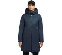 Wintermantel KHUJO "LISAD", Damen, Gr. M (38), blau (legion patrol), Web, Obermaterial: 100% Polyester, ca. Mitte Oberschenkel, Mäntel Wintermantel, Topseller (61111627-M)