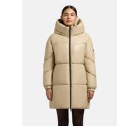 Wintermantel KHUJO "Lorsa", Damen, Gr. XL (42), beige, Obermaterial: 100% Polyurethan; Innenfutter: 100% Polyester; Wattierung: 100% Polyester; Beschichtung: 100% Polyurethan, loose fit ca. Mitte Ober