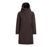 Wintermantel KHUJO "NELLEN2", Damen, Gr. S, moody plum, Canvas, 100% Polyester, unifarben, eingesetzt elastischer Bund mit Windstopper, Mäntel Wintermantel (31915120-S) moody plum