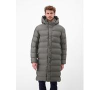 Wintermantel LERROS "Herren Stepp-Parka mit abnehmbarer Kapuze", Herren, Gr. L, basalt grau, 100% Polyester, Mäntel Wintermantel (39402114-L)