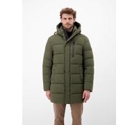 Wintermantel LERROS "Warmer Wintermantel für Herren", Herren, Gr. 3XL, grün (original olive), 100% Polyester, Mäntel Wintermantel (79803510-XXXL) original olive