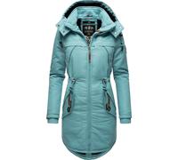 Marikoo Wintermantel Damen blau, S