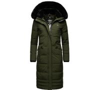 Wintermantel mit abnehmbarer Kapuze "Fahmiyaa" Olive XL