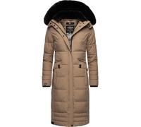 Wintermantel mit abnehmbarer Kapuze "Fahmiyaa" Taupe Grey M
