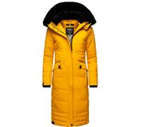 Wintermantel mit abnehmbarer Kapuze "Fahmiyaa" Yellow XL
