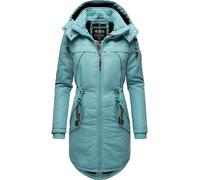 Marikoo Wintermantel Damen blau, S