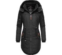 Wintermantel mit abnehmbarer Kapuze "Kamii" Schwarz XS
