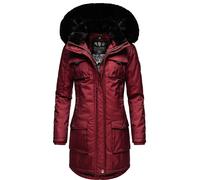 Wintermantel mit abnehmbarer Kapuze "Tiniis" Bordeaux XS