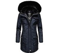 Wintermantel mit abnehmbarer Kapuze "Tiniis" Navy XXL