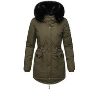 Navahoo Wintermantel Damen oliv, L