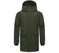 Wintermantel STONE HARBOUR "Emriis XX", Herren, Gr. XXL (56), olivgrün, Obermaterial: 100% Polyester; Innenfutter: 100% Polyester; Wattierung: 100% Polyester; Ärmelfutter: 100% Polyester, Basic, gerad