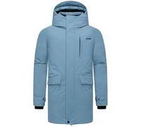 Wintermantel STONE HARBOUR "Emriis XX", Herren, Gr. XL (54), hellblau, Obermaterial: 100% Polyester; Innenfutter: 100% Polyester; Wattierung: 100% Polyester; Ärmelfutter: 100% Polyester, Basic, gerade