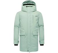 Wintermantel mit hohem Kragen "Emriis XX" Ice Green XXXL