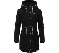 Wintermantel mit Kapuze "Canny Corduroy" Black S